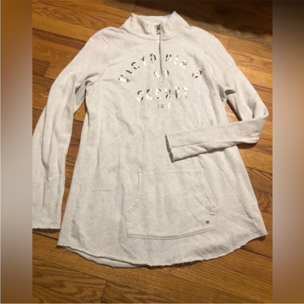 Victoria’s Secret quarter zip Tunic Sweatshirt